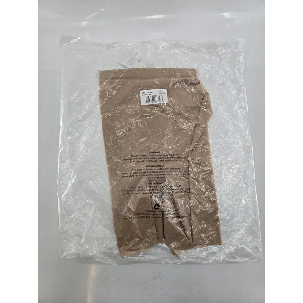 NWT Wacoal‎ Women's Skinsense Thigh Shaper - Color Praline - Size 2XL